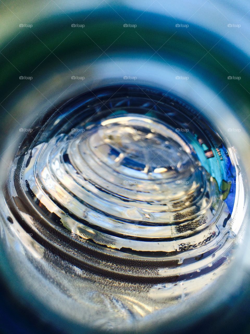 Inside my water bottle 