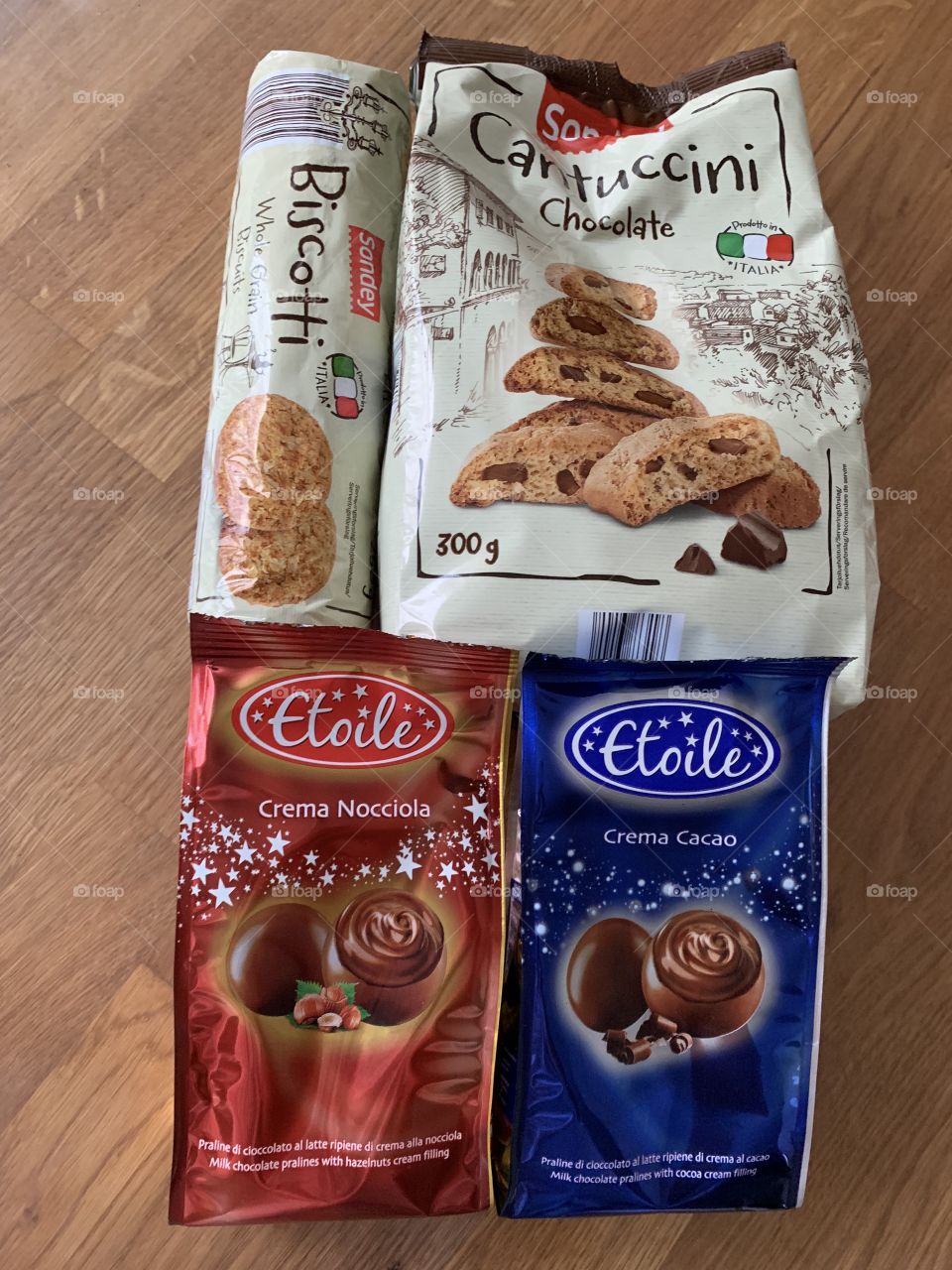 Italian chocolate / cookies 
